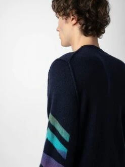 Zadig & Voltaire Kennedy Cashmere Sweater Encre -Zadig Et Voltaire KMSW00691 ENCRE ADDI 1