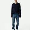 Zadig & Voltaire Kennedy Cashmere Sweater Encre