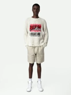 Zadig & Voltaire Tim Sweater Naturel