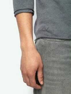 Zadig & Voltaire Veiss Sweater Vert De Gris 4 Zadig & Voltaire Veiss Sweater Vert De Gris -Zadig Et Voltaire KMSW01719 VERT DE GRIS HOVER 67d150c606151