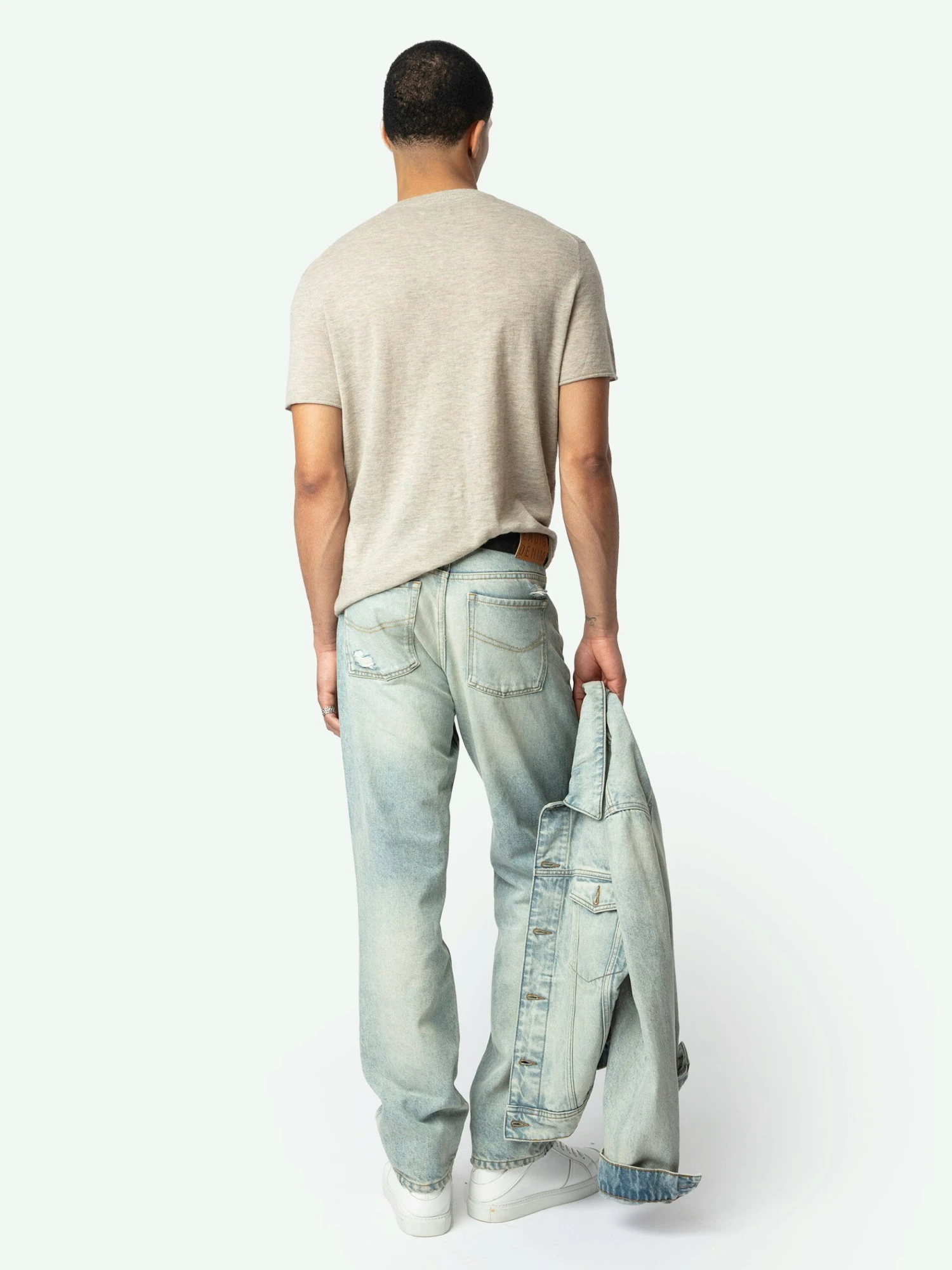 Jimmy Cashmere Sweater Geology Zadig & Voltaire Jimmy Cashmere Sweater Geology -Zadig Et Voltaire KMSW01743 GEOLOGY BACK 67d15108770b3 scaled