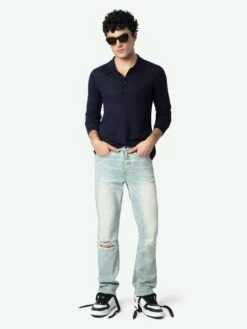 Zadig & Voltaire Dimi Cashmere Sweater Encre