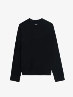 Zadig & Voltaire Marko Sweater Noir -Zadig Et Voltaire KMSW01801 NOIR PACKSHOT 6863ba6ec7235