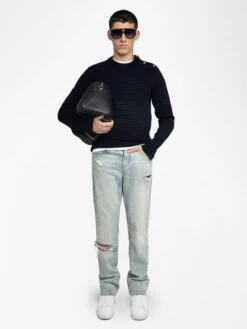 Zadig & Voltaire Spike Sweater Black