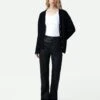 Zadig & Voltaire Mirka Jewelled Cashmere Cardigan Black