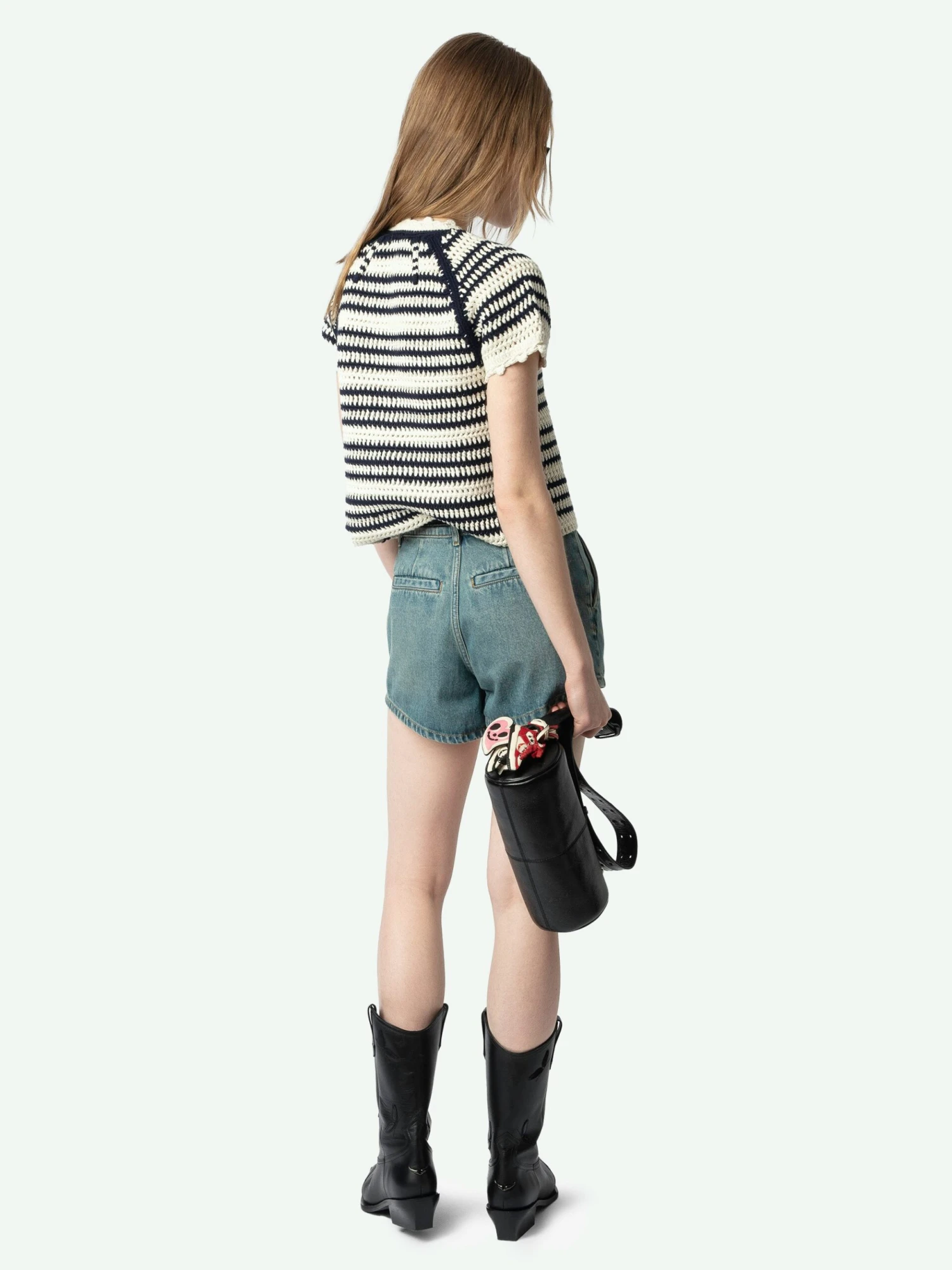 Zelie Crochet Knit Cardigan Ecru Zadig & Voltaire Zelie Crochet Knit Cardigan Ecru -Zadig Et Voltaire KWCA01591 ECRU BACK 67a9e1fd6caec scaled