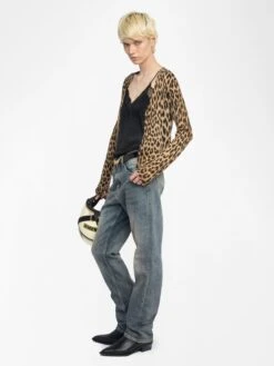 Zadig & Voltaire Manala Cashmere Cardigan Daim 3 Zadig & Voltaire Manala Cashmere Cardigan Daim -Zadig Et Voltaire KWCA01643 DAIM ADDI 2 685e8cf9dc7f0