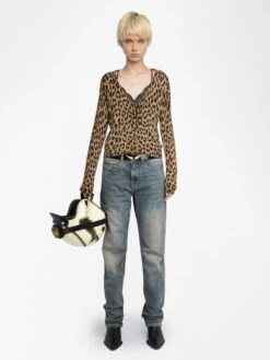 Zadig & Voltaire Manala Cashmere Cardigan Daim