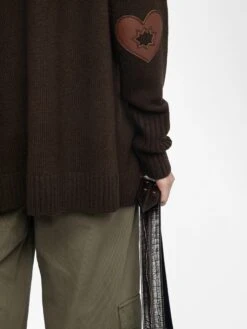 Zadig & Voltaire Cosya Cardigan Dark Chocolate 4 Zadig & Voltaire Cosya Cardigan Dark Chocolate -Zadig Et Voltaire KWCA01668 DARK CHOCOLATE HOVER 685d21684b325