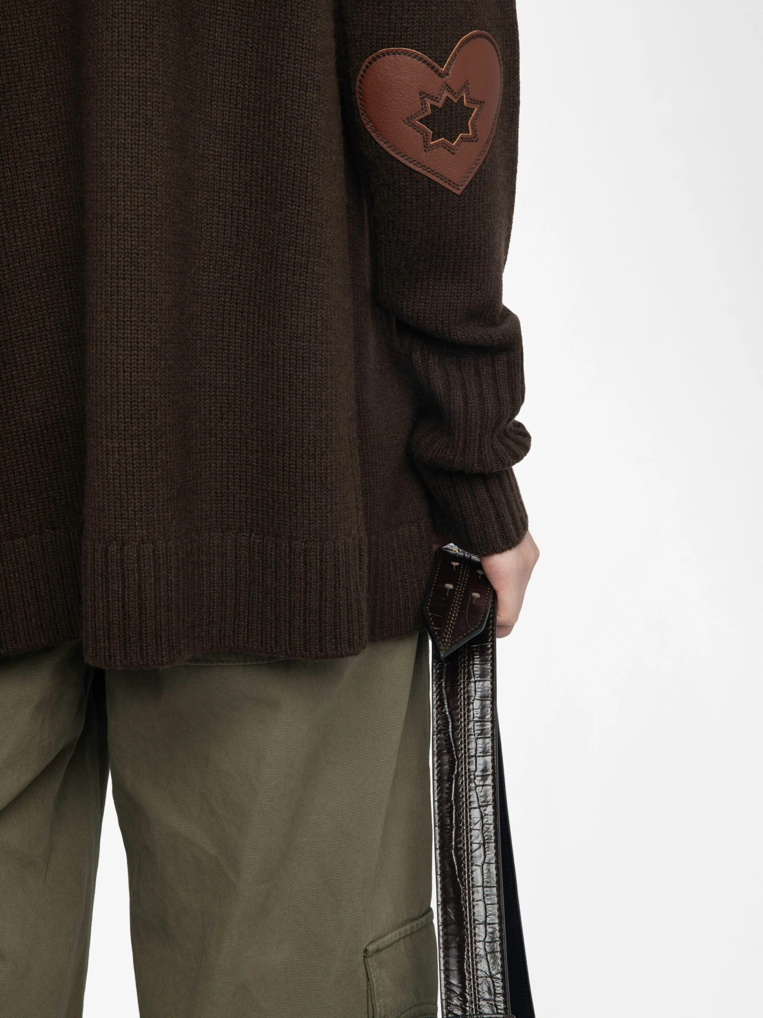 Cosya Cardigan Dark chocolate Zadig & Voltaire Cosya Cardigan Dark Chocolate -Zadig Et Voltaire KWCA01668 DARK CHOCOLATE HOVER 685d21684b325 scaled