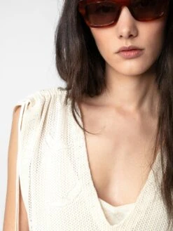 Zadig & Voltaire Alanis Dress Ecru -Zadig Et Voltaire KWDR00184 ECRU ADDI 1