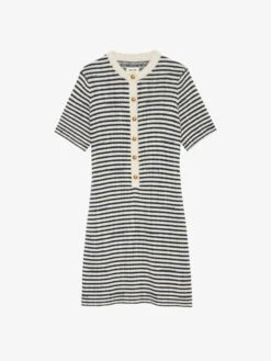Zadig & Voltaire Tahoe Striped Summer Dress Encre 6 Zadig & Voltaire Tahoe Striped Summer Dress Encre -Zadig Et Voltaire KWDR01189 ENCRE PACKSHOT 67c04e5361931