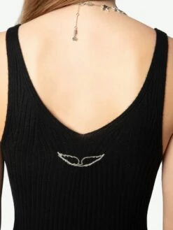 Zadig & Voltaire Nara Cashmere Dress Black 6 Zadig & Voltaire Nara Cashmere Dress Black -Zadig Et Voltaire KWDR01205 BLACK HOVER 6760555b9ee4d