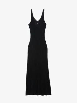 Zadig & Voltaire Nara Cashmere Dress Black 7 Zadig & Voltaire Nara Cashmere Dress Black -Zadig Et Voltaire KWDR01205 BLACK PACKSHOT 6777f0846a246