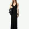 Zadig & Voltaire Nara Cashmere Dress Black