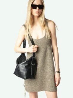 Zadig & Voltaire Daby Gold Metallic Mini Dress Gold 3 Zadig & Voltaire Daby Gold Metallic Mini Dress Gold -Zadig Et Voltaire KWDR01206 GOLD ADDI 2 67a6254177488