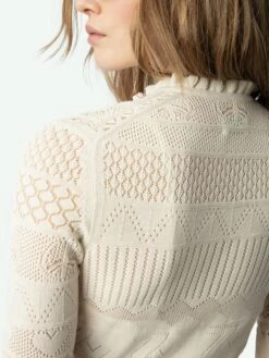 Zadig & Voltaire Memphisa Dress Ecru -Zadig Et Voltaire KWDR01211 ECRU HOVER 67a9e2513a25a