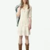 Zadig & Voltaire Memphisa Dress Ecru
