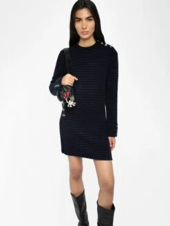 Zadig & Voltaire Maltyd Dress Black 2 Zadig & Voltaire Maltyd Dress Black -Zadig Et Voltaire KWDR01216 BLACK ADDI 1 686b81b5bfe69