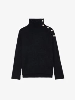 Zadig & Voltaire Alma Jewelled Cashmere Sweater Encre 5 Zadig & Voltaire Alma Jewelled Cashmere Sweater Encre -Zadig Et Voltaire KWSW00002 ENCRE PACKSHOT 6694ebded64d9