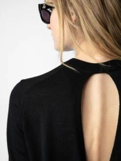 Zadig & Voltaire Emma Sweater Black -Zadig Et Voltaire KWSW01480 NOIR ADDI 1