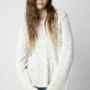 Zadig & Voltaire Louna Pullover Ecru