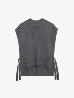Zadig & Voltaire Maddy Cashmere Sweater Anthracite -Zadig Et Voltaire KWSW01523 ANTHRACITE PACKSHOT 6728b2545dd9d