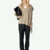 Zadig & Voltaire Maddy Cashmere Sweater Oatmeal