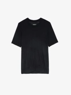 Zadig & Voltaire Ida Cashmere Sweater Black -Zadig Et Voltaire KWSW01524 NOIR PACKSHOT