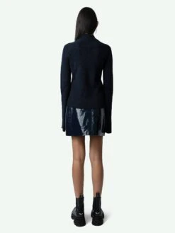 Zadig & Voltaire Micky Sweater Encre -Zadig Et Voltaire KWSW01551 ENCRE BACK 670e3282f3632