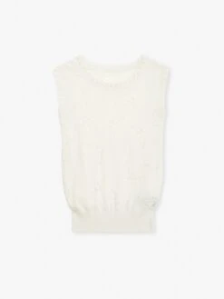 Zadig & Voltaire Emmyl Sweater Ecru -Zadig Et Voltaire KWSW01641 ECRU PACKSHOT 6630a24e636c1