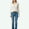 Zadig & Voltaire Salmyr Wings Sweater Ecru