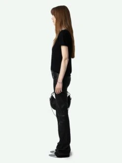 Zadig & Voltaire Celsy Cashmere Sweater Black -Zadig Et Voltaire KWSW01671 NOIR ADDI 1 664c5e611115d