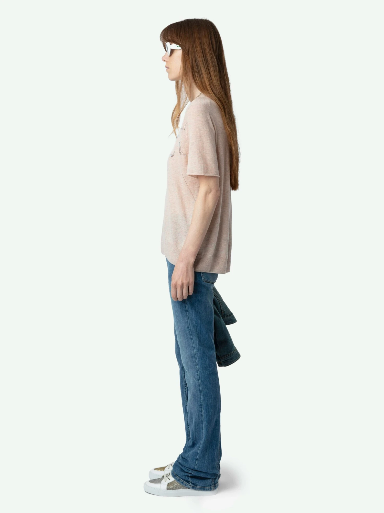 Ida Diamante Wings Cashmere Sweater Sweet Zadig & Voltaire Ida Diamante Wings Cashmere Sweater Sweet -Zadig Et Voltaire KWSW01674 SWEET ADDI 1 664c63b7ad7ee scaled