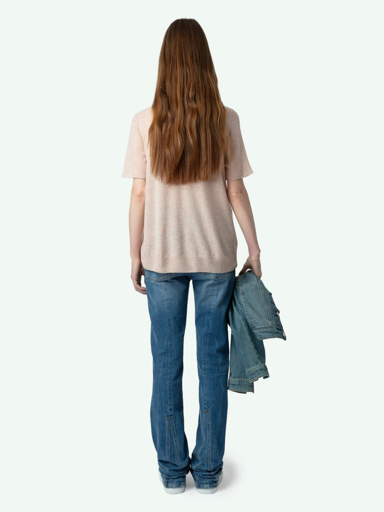 Ida Diamante Wings Cashmere Sweater Sweet Zadig & Voltaire Ida Diamante Wings Cashmere Sweater Sweet -Zadig Et Voltaire KWSW01674 SWEET BACK 664c64717e795 scaled