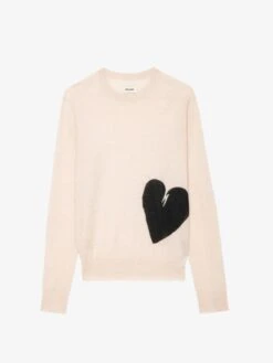 Zadig & Voltaire Pravis Cashmere Sweater Pearly 6 Zadig & Voltaire Pravis Cashmere Sweater Pearly -Zadig Et Voltaire KWSW01681 PEARLY PACKSHOT 6763e3c0f33fe