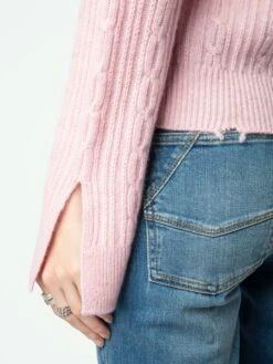 Zadig & Voltaire Jonasson Cashmere Sweater Boudoir -Zadig Et Voltaire KWSW02674 BOUDOIR HOVER 672a41a6e87fe