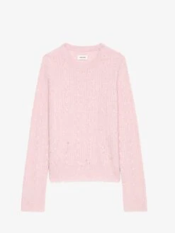 Zadig & Voltaire Jonasson Cashmere Sweater Boudoir -Zadig Et Voltaire KWSW02674 BOUDOIR PACKSHOT 6728b36f92ce0