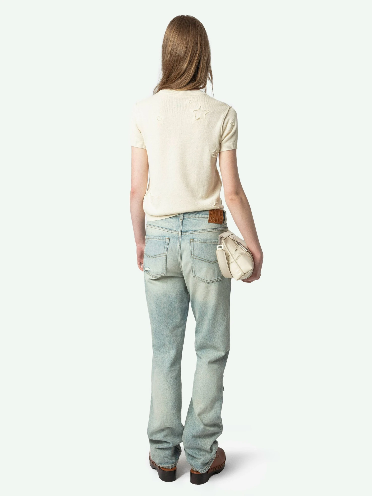 Bully Sweater Ecru Zadig & Voltaire Bully Sweater Ecru -Zadig Et Voltaire KWSW02691 ECRU BACK 67aa08e043606 scaled