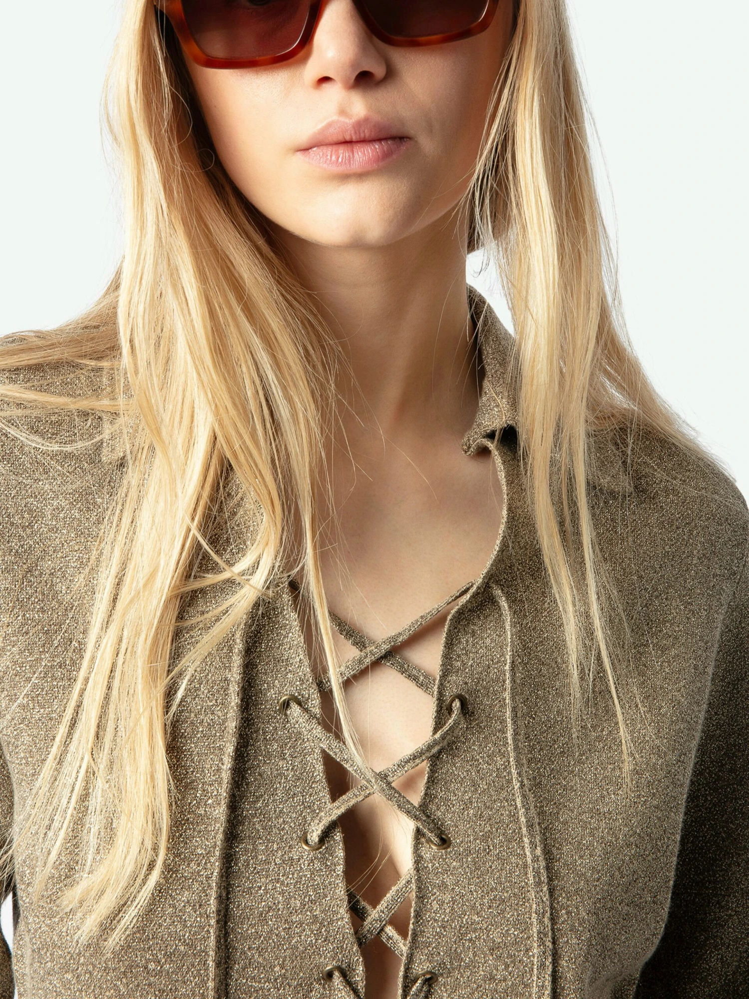 Listy Lurex Sweater Gold Zadig & Voltaire Listy Lurex Sweater Gold -Zadig Et Voltaire KWSW02780 GOLD HOVER 67a62523d6744 scaled