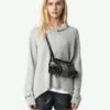 Zadig & Voltaire Markus Cashmere Sweater Gris Chine Clai