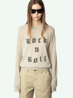 Zadig & Voltaire Ivy Cashmere Sweater Geology -Zadig Et Voltaire KWSW02795 GEOLOGY ADDI 1 675ff36f64024