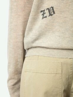 Zadig & Voltaire Ivy Cashmere Sweater Geology -Zadig Et Voltaire KWSW02795 GEOLOGY ADDI 3 675ff3e99bcc3