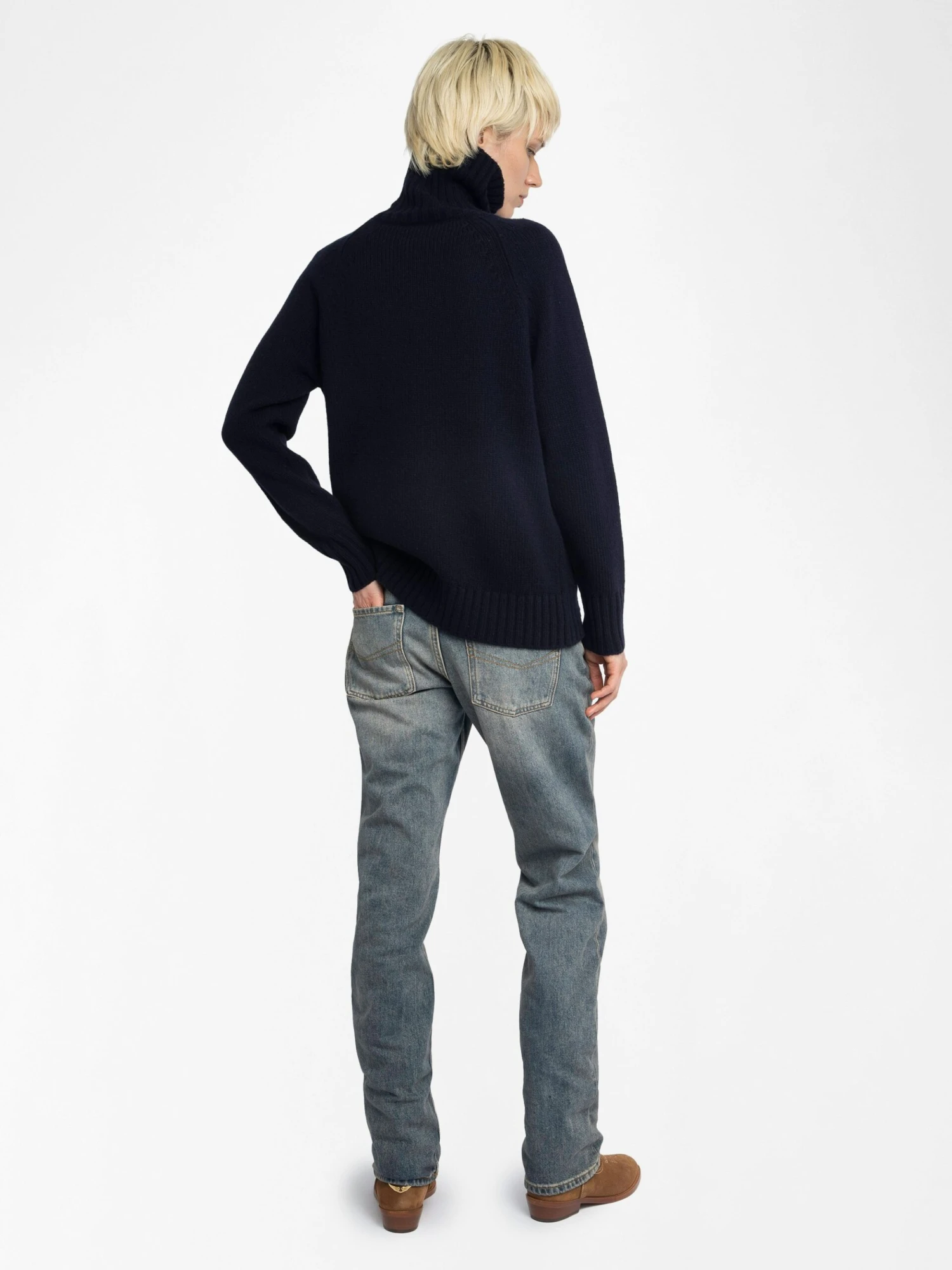 Mora Wool Sweater Encre Zadig & Voltaire Mora Wool Sweater Encre -Zadig Et Voltaire KWSW02823 ENCRE BACK 685e8d10ae571 scaled