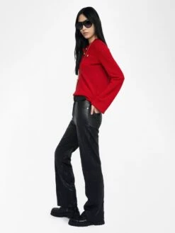 Zadig & Voltaire Lucas Sweater Love -Zadig Et Voltaire KWSW02831 LOVE ADDI 2 685d223076ece