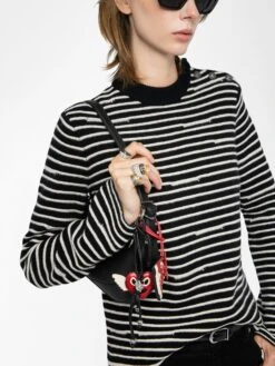 Zadig & Voltaire Spiky Sweater Black -Zadig Et Voltaire KWSW02837 BLACK ADDI 2 687df5ade31f8