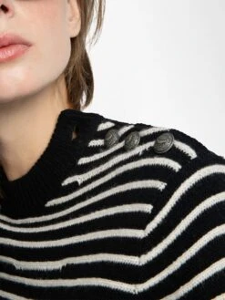 Zadig & Voltaire Spiky Sweater Black -Zadig Et Voltaire KWSW02837 BLACK HOVER 687df5bcd7dee