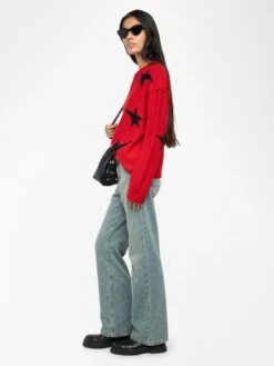 Zadig & Voltaire Markuz Cashmere Sweater Love -Zadig Et Voltaire KWSW02844 LOVE ADDI 2 686b841383c8b