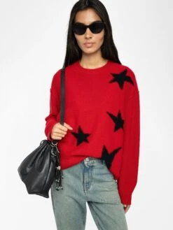 Zadig & Voltaire Markuz Cashmere Sweater Love -Zadig Et Voltaire KWSW02844 LOVE HOVER 686b83791e01b