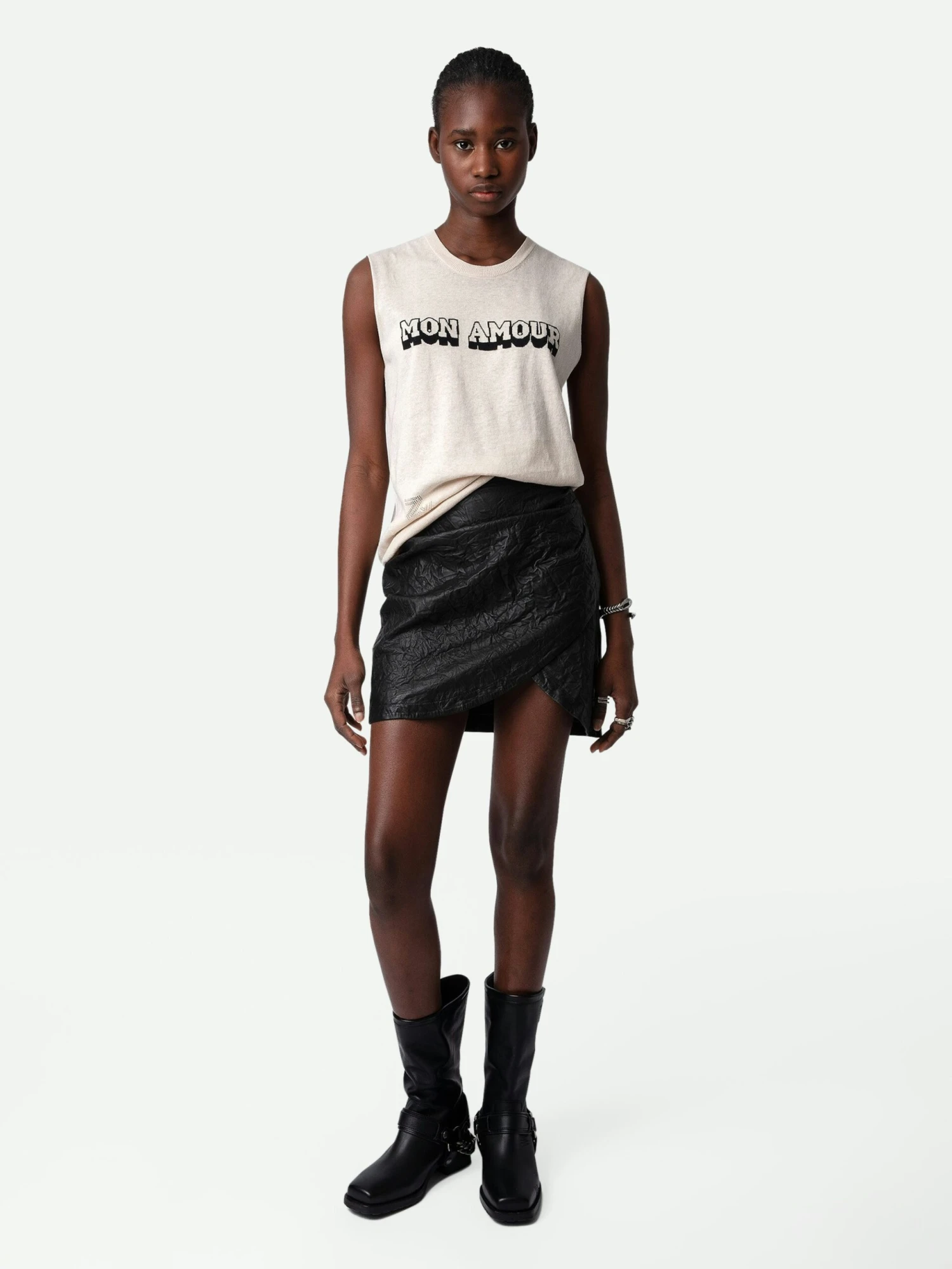 Nida Mon Amour Top Petale Zadig & Voltaire Nida Mon Amour Top Petale -Zadig Et Voltaire KWTO00004 PETALE SHOOTING scaled